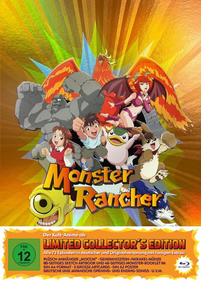 Monster Rancher - Die Komplette Serie Collector's Edition Limitata, 6 Blu-ray