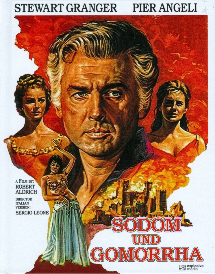 Sodom und Gomorrha (1962) Cover A, Mediabook, 2 Blu-ray
