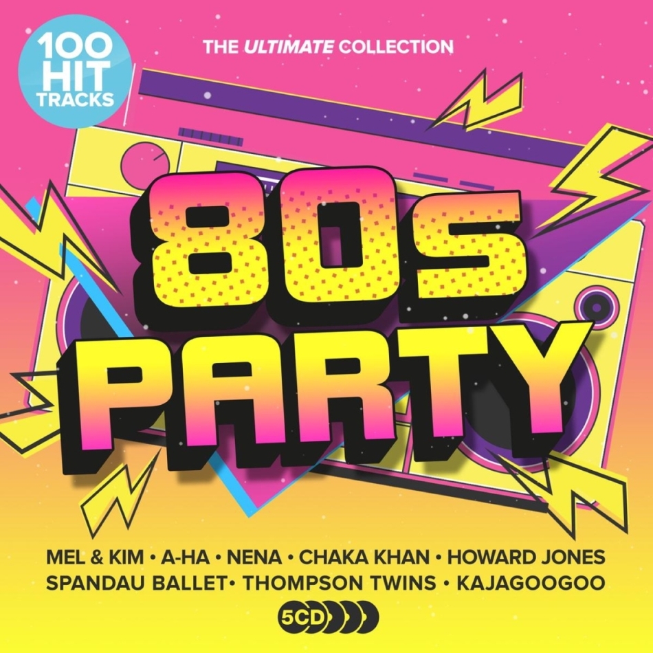 Various - Ultimate 80s Party 5 CDs
