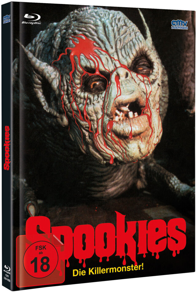 Spookies (1986) Cover B, Limited Edition, Mediabook, Blu-ray + DVD