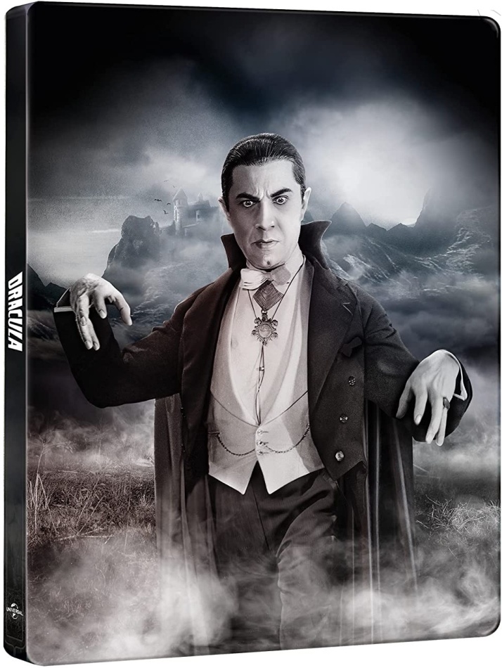 Dracula (1931) 90th Anniversary Edition, b/w, Steelbook, 4K Ultra HD + Blu-ray