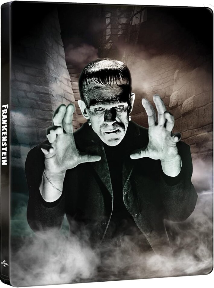 Frankenstein (1931) 90th Anniversary Edition, b/w, Steelbook, 4K Ultra HD + Blu-ray