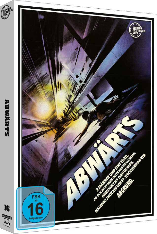 Abwärts (1984) Edition Deutsche Vita, Cover B, Édition Limitée, Version Restaurée, 4K Ultra HD + Blu-ray