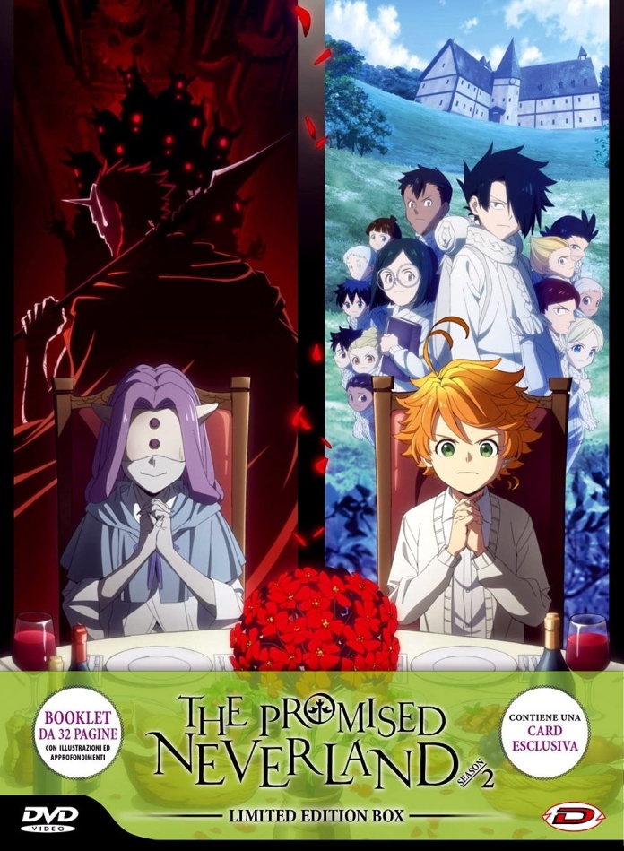 The Promised Neverland - Stagione 2 Limited Edition Box, 3 DVD