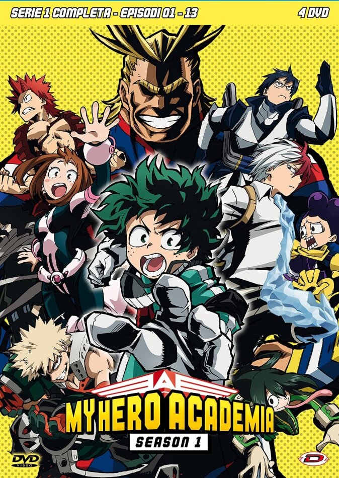 My Hero Academia - Stagione 1 Riedizione, 3 DVD