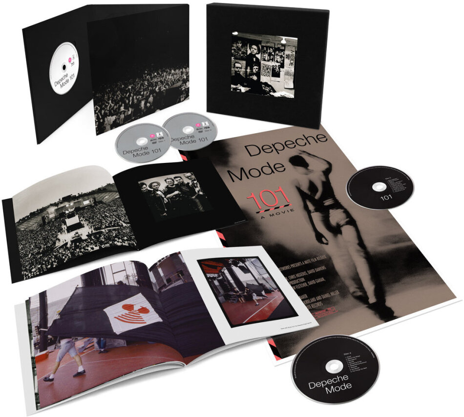Depeche Mode - 101 Deluxe Edition, Blu-ray + 2 DVDs + 2 CDs