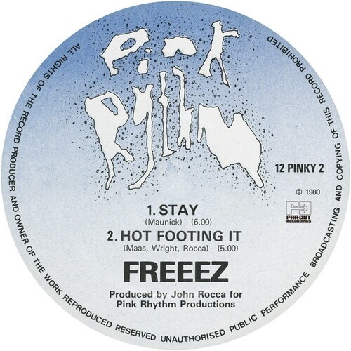 Freeez - Stay / Hot Footing It 12" Maxi