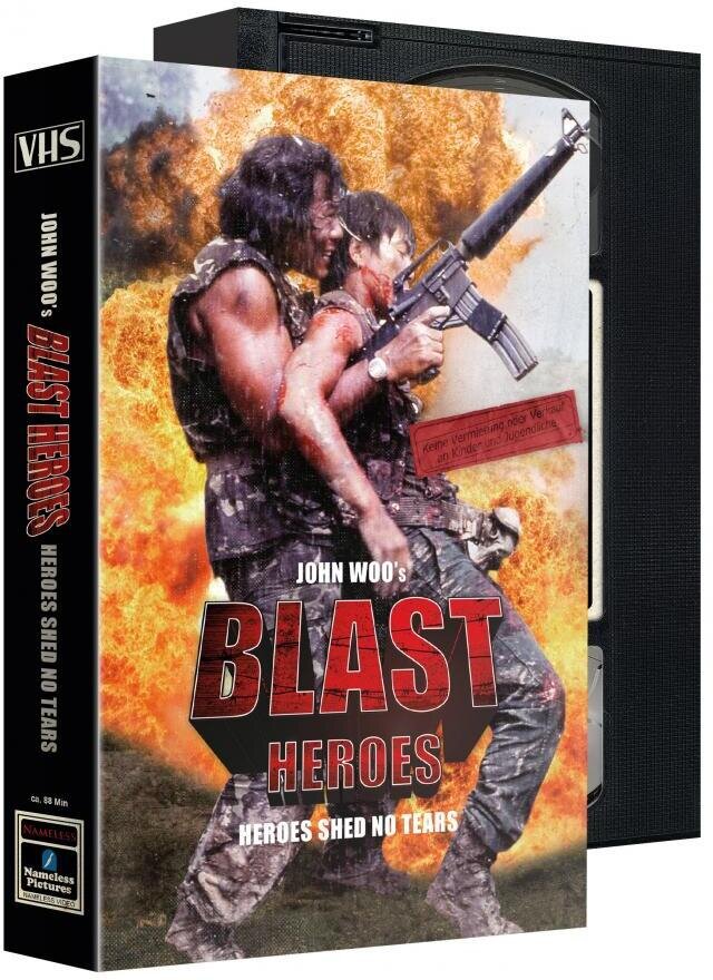 Blast Heroes (1984) VHS-Edition, Limited Edition, Uncut, Blu-ray + DVD
