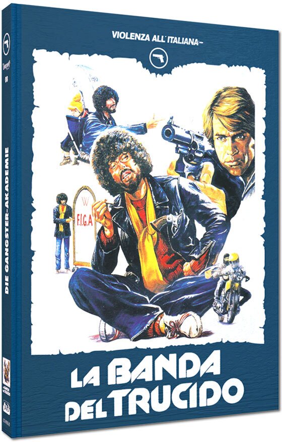 La banda del trucido (1977) Cover B, Violenza All'Italiana Collection, Limited Edition, Mediabook, Blu-ray + DVD