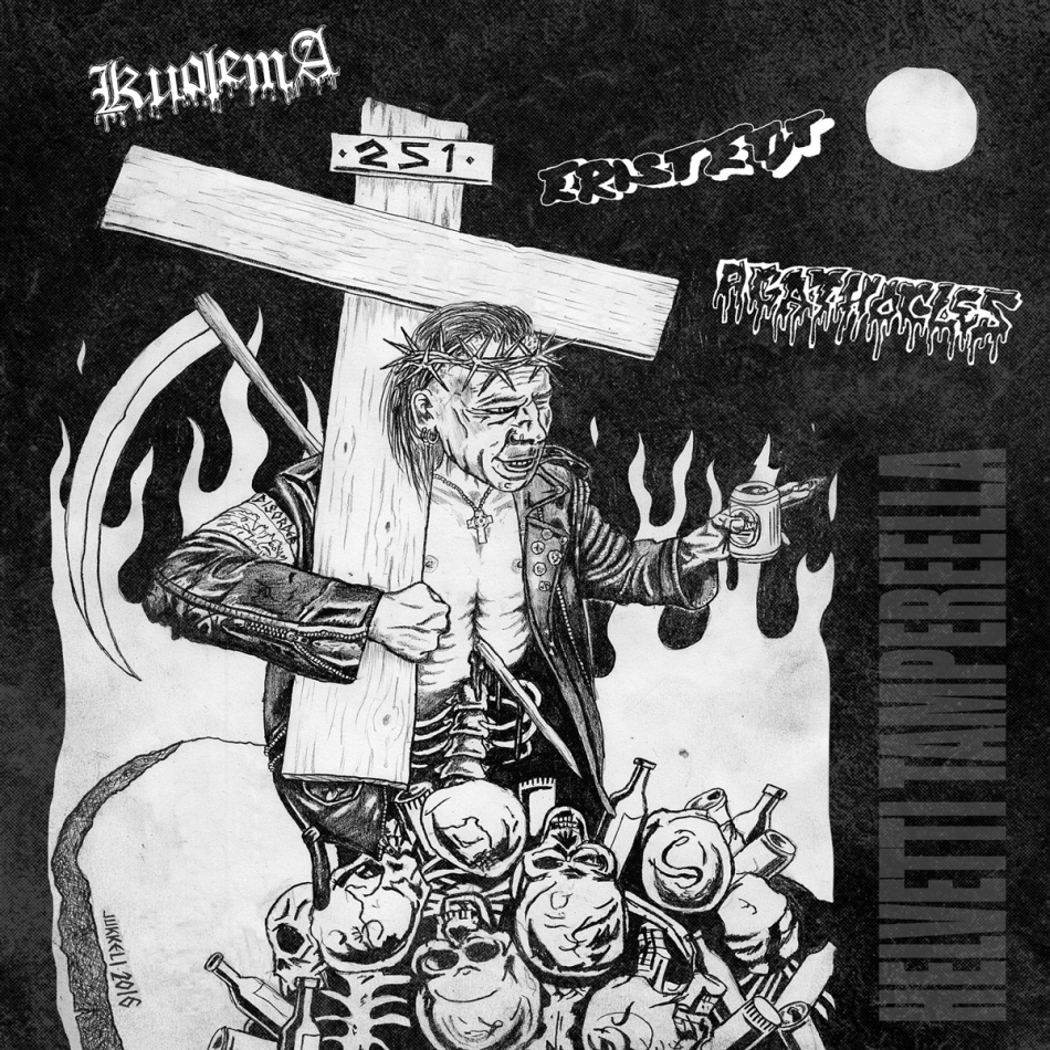 Agathocles, Eriistetyt & Kuolema - Helvetti Tampereella - Split LP