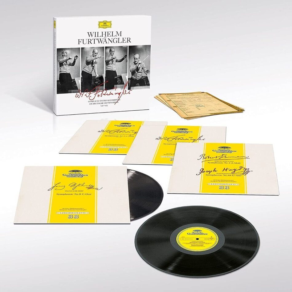 Wilhelm Furtwängler - Complete Studio Recordings 1951-1953 Black Vinyl, Limited Edition, 4 LPs