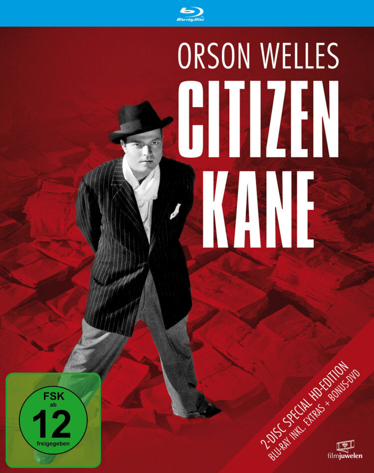 Citizen Kane (1941) Filmjuwelen, Blu-ray + DVD