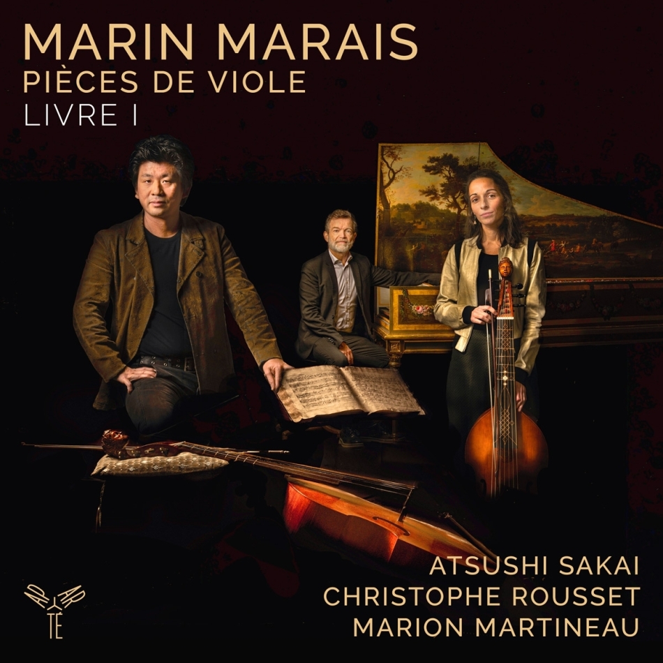 Sakai, Rousset & Martineau - Pièces De Viole, Livre I 3 CDs