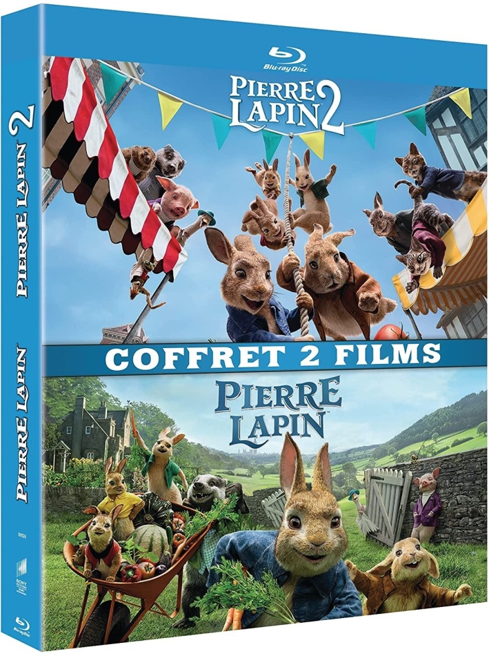 Pierre Lapin 1 & 2 - Coffret 2 Films 2 Blu-ray