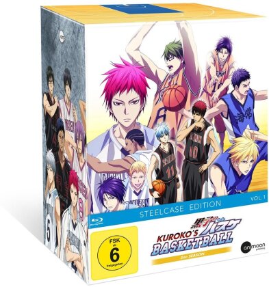 Kuroko's Basketball - Staffel 3 - Vol. 1 (+ Sammelschuber, Limited Steelcase Edition)