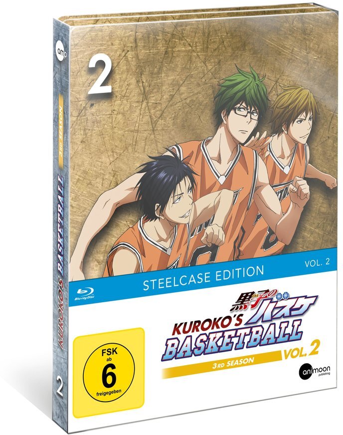 Kuroko's Basketball - Staffel 3 - Vol. 2 Limited Steelcase Edition