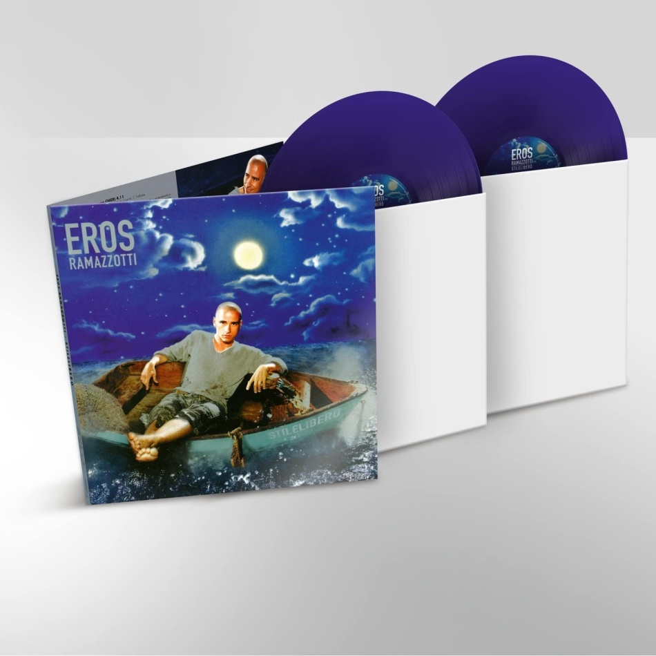 Eros Ramazzotti - Stilelibero 2021 Reissue, Blue Vinyl, 2 LPs