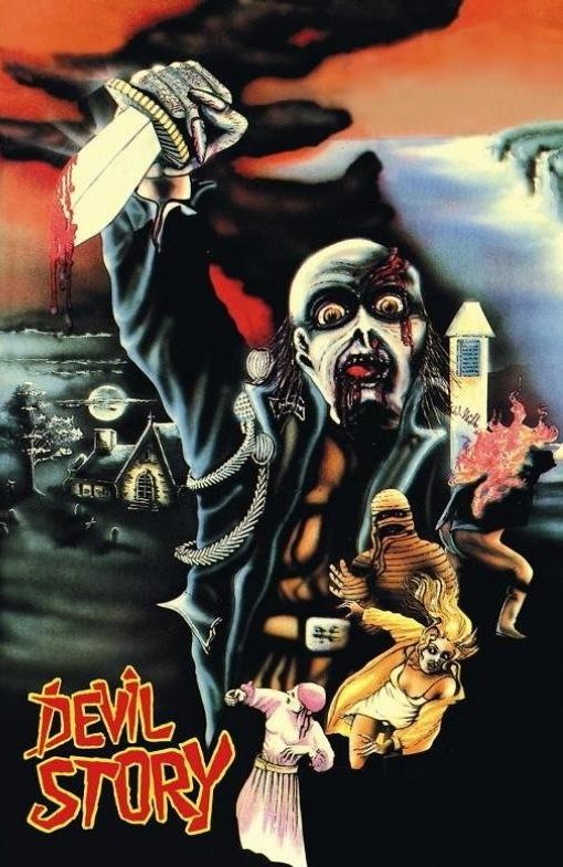 Devil Story (1985) Grosse Hartbox, Cover B, Limited Edition, Uncut