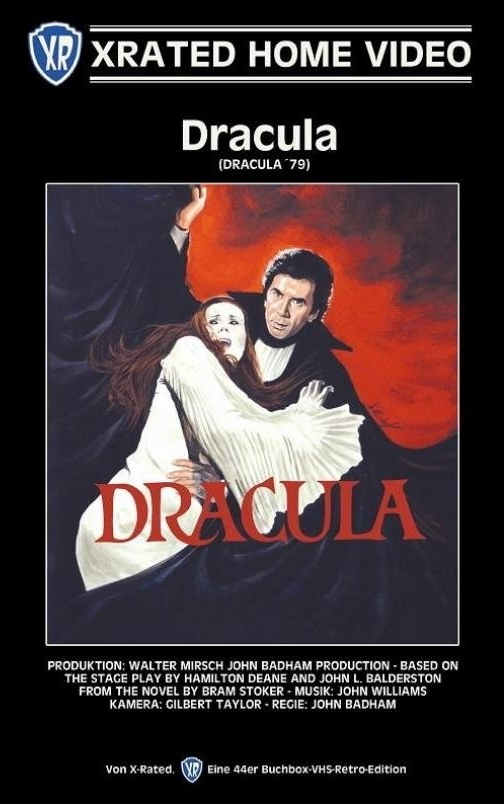Dracula (1979) Grosse Hartbox, Cover B, Limited Edition, Uncut, 2 Blu-rays