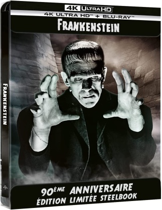 Frankenstein (1931) (90th Anniversary Edition, Limited Edition, Steelbook, 4K Ultra HD + Blu-ray)