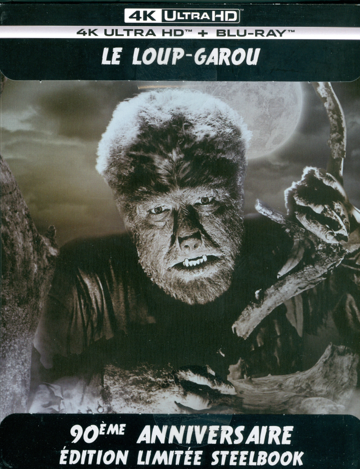 Le Loup-Garou (1941) 90th Anniversary Edition, b/w, Limited Edition, Steelbook, 4K Ultra HD + Blu-ray