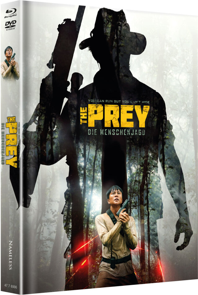 The Prey - Die Menschenjagd (2018) Cover A, Limited Edition, Mediabook, Blu-ray + DVD