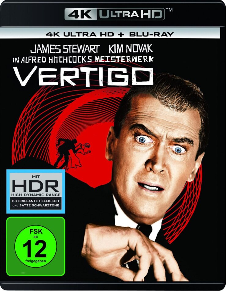 Vertigo (1958) 4K Ultra HD + Blu-ray