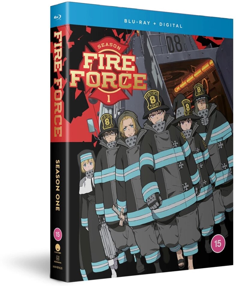 Fire Force - Season 1 4 Blu-ray
