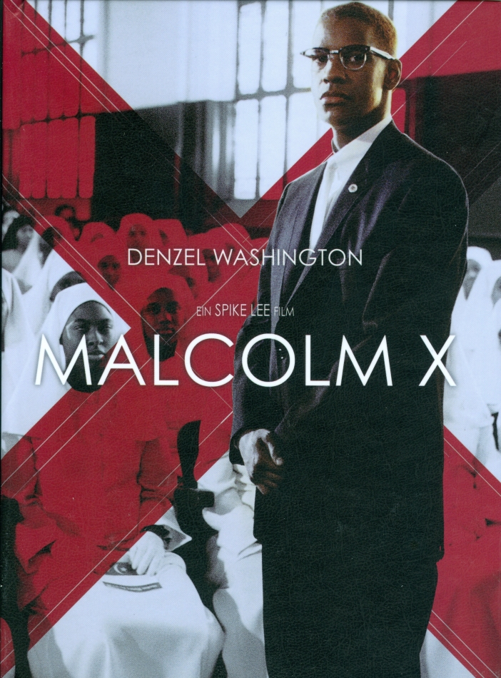 Malcolm X (1992) Cover B, Limited Edition, Mediabook, Blu-ray + DVD