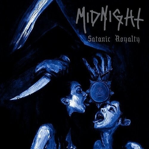 Midnight - Satanic Royalty 2021 Reissue, Aqua Blue & Black Melt Vinyl, 2 LPs