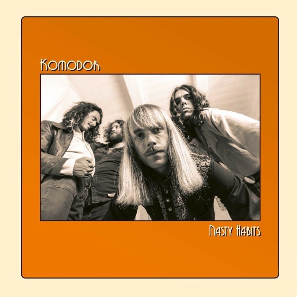 Komodor - Nasty Habits Opaque Orange Vinyl, LP