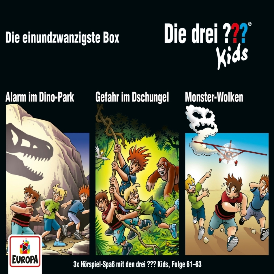 Die Drei ??? Kids - 21./3er Box- Folgen 61 - 63 3 CDs