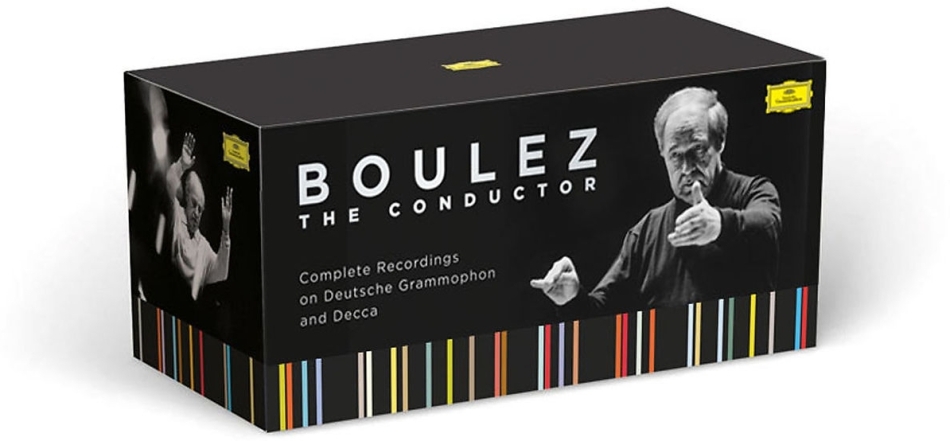 Pierre Boulez (*1925) - Boulez - The Conductor: Complete Recordings On Deutsche Grammophon And Decca -Cd+Blry- 87 CDs