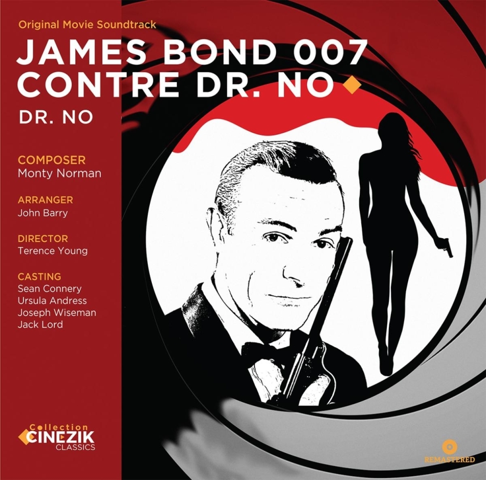 Monty Norman - Dr. NO - James Bond - OST 2021 Reissue, LP