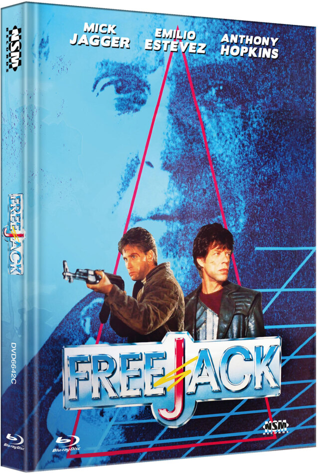 Freejack (1992) Cover C, Limited Edition, Mediabook, Blu-ray + DVD