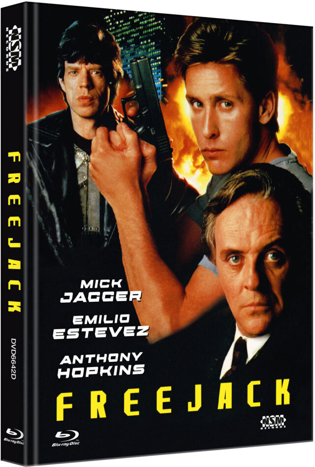Freejack (1992) Cover D, Limited Edition, Mediabook, Blu-ray + DVD