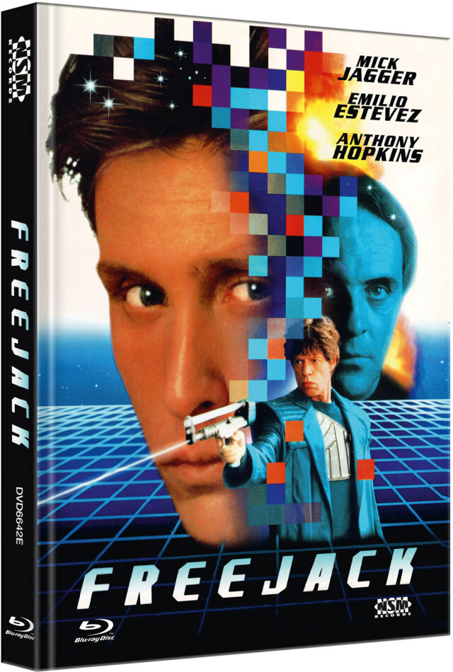 Freejack (1992) Cover E, Limited Edition, Mediabook, Blu-ray + DVD
