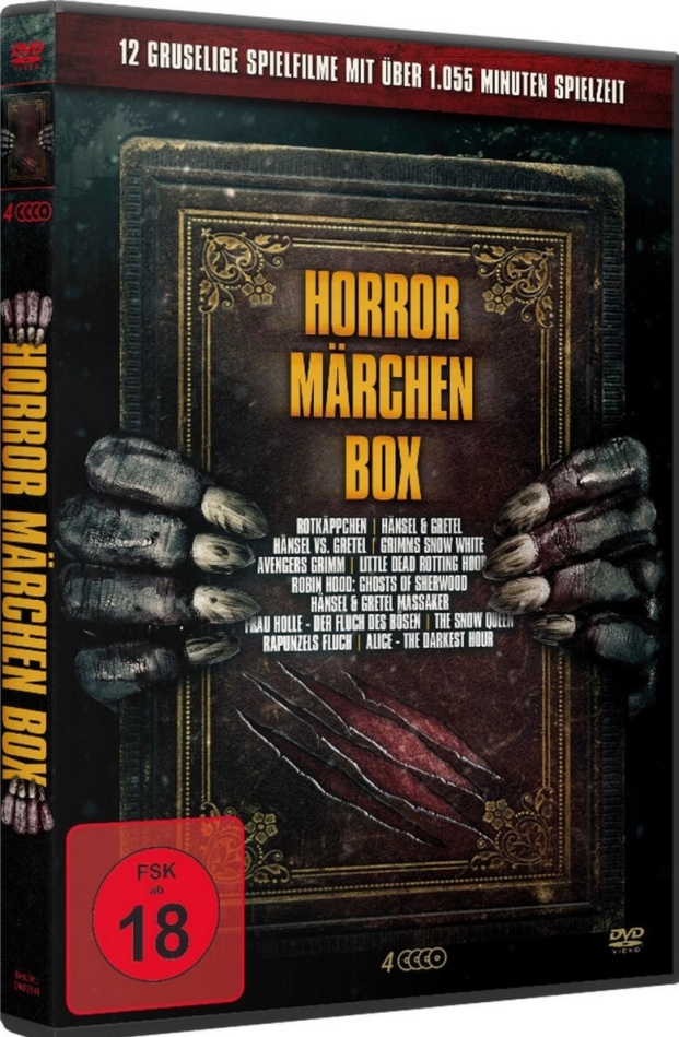 Horror Märchen Box - 12 Filme 4 DVDs