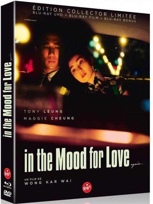In the mood for love (2000) Limited Collector's Edition, 4K Ultra HD + Blu-ray + DVD