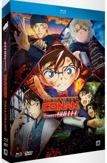 Detective Conan - The scarlet Bullet (2021) Édition Collector, Blu-ray + 2 DVD