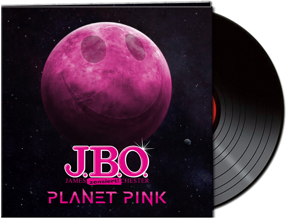 J.B.O. - Planet Pink Black Vinyl, Limited Edition, LP