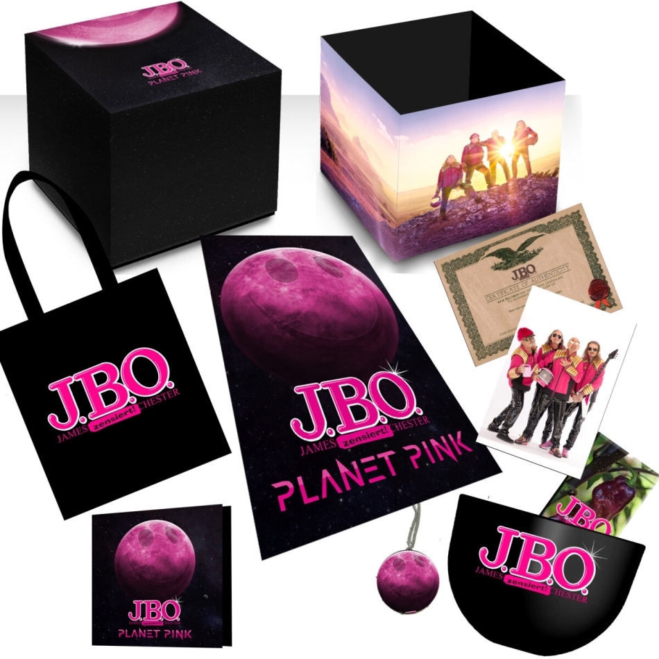J.B.O. - Planet Pink Boxset, Limited Edition