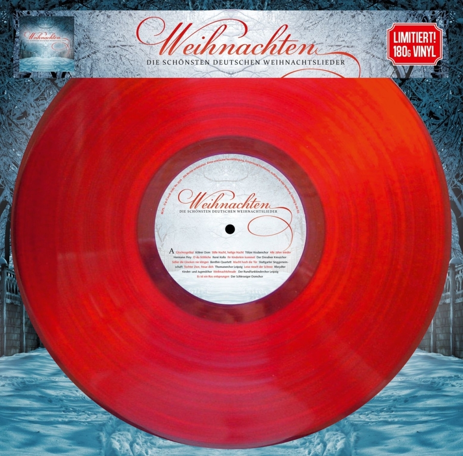Die Schönsten Deutschen Weihnachtslieder Red Vinyl, LP