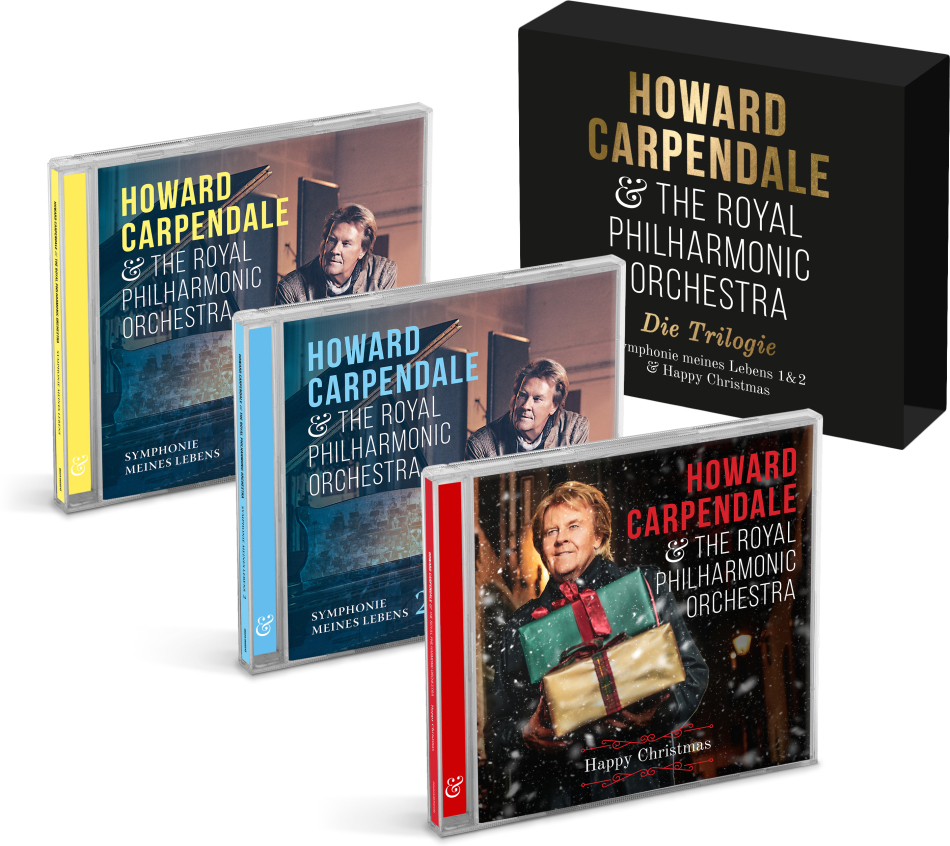 Howard Carpendale - Die Trilogie (Symphonie 1+2 & Happy Christmas) 3 CDs