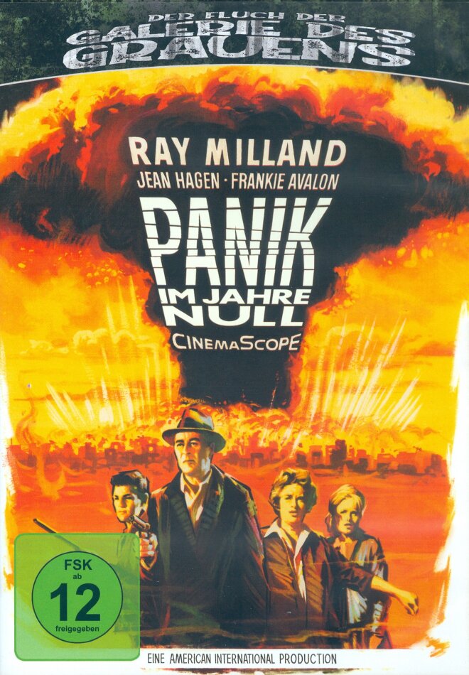 Panik im Jahre Null (1962) Der Fluch der Galerie des Grauens, n/b, Blu-ray + DVD