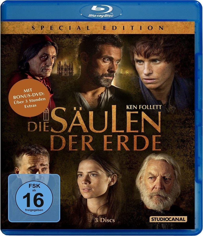 Die Säulen der Erde Édition Spéciale, 3 Blu-ray
