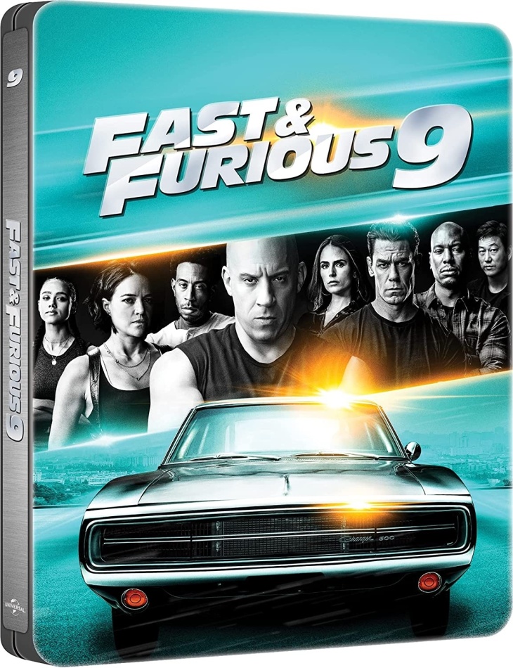 Fast & Furious 9 - The Fast Saga (2021) Steelbook, 4K Ultra HD + Blu-ray