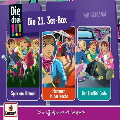 Die Drei !!! - 21./3er Box - Folgen 62 - 64 (3 CDs)