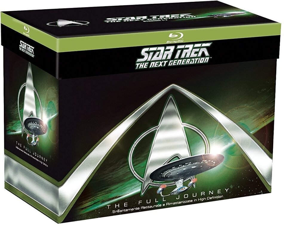 Star Trek - The Next Generation - La Serie completa - Stagioni 1-7 Riedizione, 41 Blu-ray