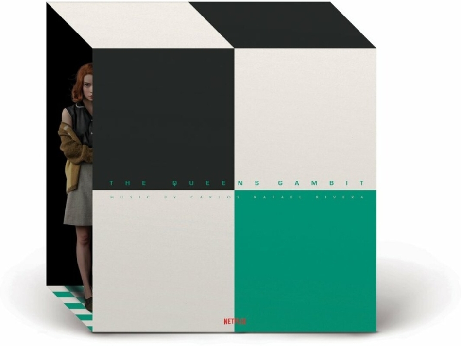 Carlos Rafael Rivera - The Queen's Gambit - OST White & Black Vinyl, 2 LPs